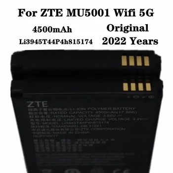 Нова оригинална батерия Li3945T44P4h815174 За ZTE MU5002 MU5001 5G Wifi портативна батерия за безжичен рутер Номер за проследяване на Bateria