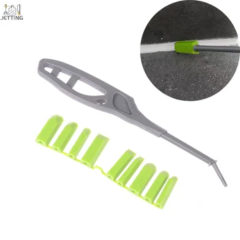 Glass Glue Angle Scraper Caulk Tool Multi-angle Sealant Scraper Floor Gaps Spatula Remove Scraper Grout Kit For Bathroom Kitchen
