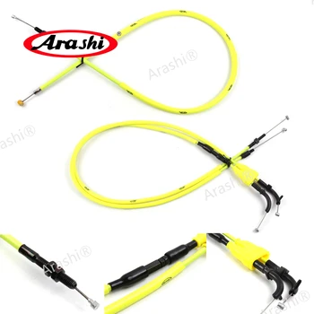 Arashi Комплект кабели за дросел съединител за YAMAHA MT07 FZ 07 2014 2015 2016 Мотоциклетни горивни кабели Line Wire MT07 MT 07 FZ-07 FZ07
