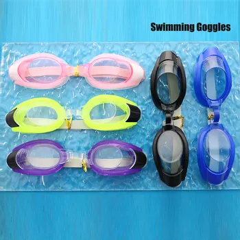 Очила за плуване Очила с тапи за уши Щипка за нос Водоустойчив силикон Унисекс