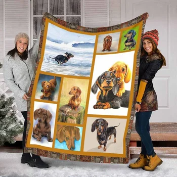 Човешки приятел шпаньол куче шерпа одеяло лек мек куче сладък животински одеяло руно одеяло хубав подарък за рожден ден за куче любовник