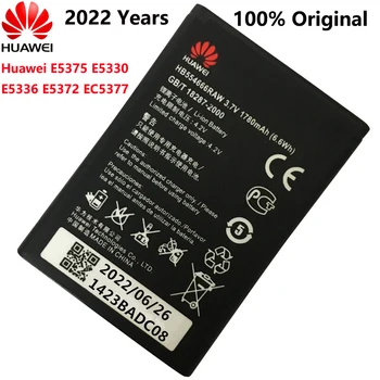 Huawei 100% оригинална батерия за подмяна на телефон 1500mAh HB554666RAW за Huawei E5375 E5330 E5336 E5372 EC5377 батерии Bateria