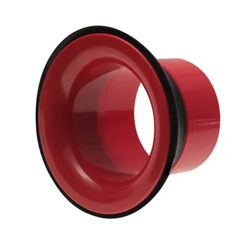 бас барабан усилвател порт вмъкване подобрение дупка протектор черно бяло червено ABS гумени бас барабан подобрител със защита стикер