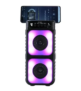 3 инча HI-FI външна портативна караоке машина Bluetooth високоговорител музика стерео център площад танц саундбар малък Caixa де сом