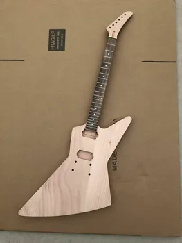 1Комплект китара комплект китара врата 22fret китара тяло банан главата точка инкрустация комплект в петата TZ21