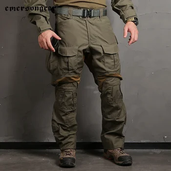 Emersongear G3 Тактически панталони Camo панталони Военни водоустойчиви бойни панталони на открито Лов Оригинални мъжки карго панталони RG