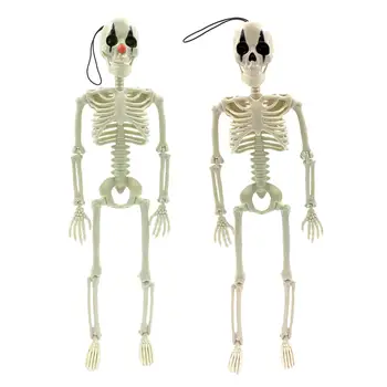 Posable стави скелет декор висящ скелет за обитаван от духове къща двор градина