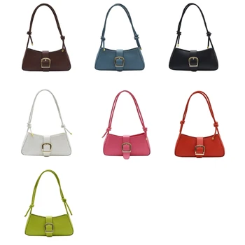 Модерен подмишница голяма пазарска чанта мода чанта черно/бяло/зелено/червено/синьо/розово/кафе