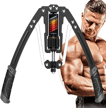 Twister Arm Exerciser Регулируема хидравлична мощност Начало Гръден кош Експандер Раменна мускулна тренировка Фитнес