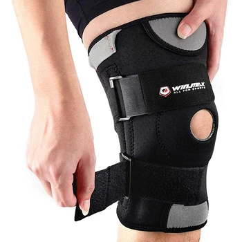 WIN. MAX регулируема коляното подкрепа скоба ръкав водоустойчив, облекчаване на артрит менискус разкъсване, отворен Patella стабилизатор възрастни протектор