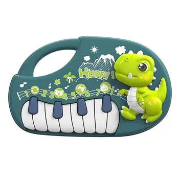 Клавиатура пиано играчка сладък карикатура музика пиано играчка за малки деца многофункционално ранно образование Монтесори играчка електронни