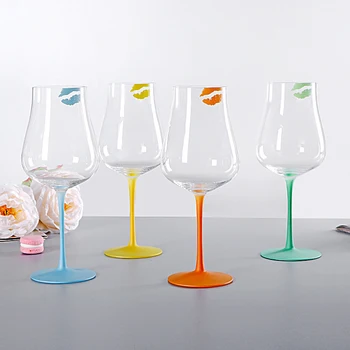 (Може да гравира лого) 650ML кристално стъкло червено вино чаша, бокал, сватба вино чаша, домакинство шампанско чаша, Бордо вино стъкло
