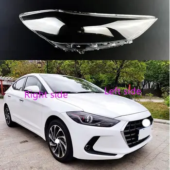За Hyundai Elantra 2019 2020 Кола фарове Shell Капак на фаровете Обектив на фара Стъкло за фарове Auto Shell Cover