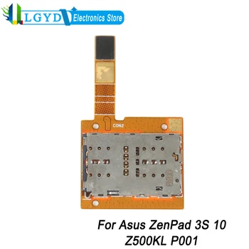 За Asus ZenPad 3S 10 Z500KL P001 Оригинален гнездо за държач за SIM карта с Flex кабел