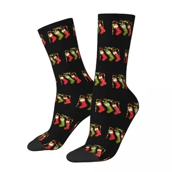 All Seasons Crew Чорапи Коледни чорапи Коледни подаръчни чорапи Harajuku Хип-хоп дълги чорапи Аксесоари за мъже Дамски подаръци