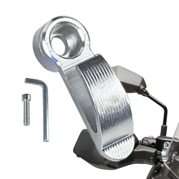 мотоциклет регулируема алуминиева сплав каска кука притежателя подкрепа закачалка регулируема скоба мръсотия велосипед електрически скутер аксесоар