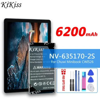 6200mAh KiKiss батерия NV-635170-2S NV6351702S За Chuwi минибук CWI526 таблетни PC батерии