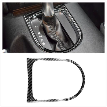 Carbon Fiber Console Gear Shift Cover Стикер Trim за Ford Mustang 2015-2023