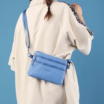 Модни жени мини чанти за рамо малки Crossbody пратеник чанта дизайнер телефон джоб дами многослойни притежателя на карти женски Bolsa