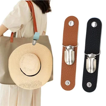 Нова шапка клипове на чанта шапка притежателя за пътуване магнитна шапка пазител клип раница клип раница багаж на открито пътуване Essentials