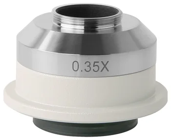 Nikon микроскоп C-mount адаптер CCD CMOS обектив NK035XC 0.35X микроскоп адаптер за камера