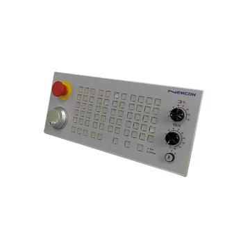EtherCAT CNC контролен панел с Codesys с импулсен ротационен бутон за аварийно спиране, енкодер, 63 къси превключвателя за пътуване с LED
