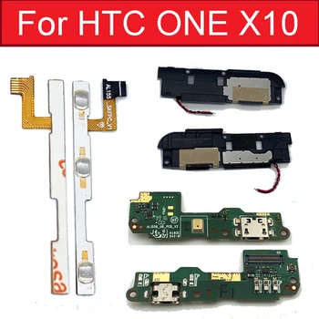 USB зарядно устройство Chargring Jack Prot Board & Високоговорител зумер Ringer за HTC One X10 X 10 мощност обем Flex кабел ремонт части 