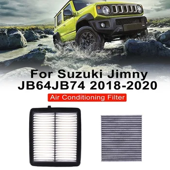 За Suzuki Jimny JB64 JB74 2019-2021 Интериор подмяна кола въздушен филтър климатик филтър активен въглен частици