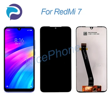 За RedMi 7 LCD дисплей сензорен екран дигитайзер събрание замяна 6.26