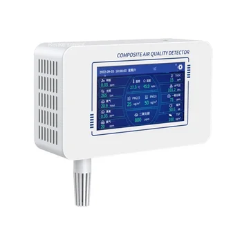 Renke Оборудване за мониторинг на качеството на въздуха за PM2.5 PM10 CO SO2 NO2 O3 TVOC газова система детектор замърсяване на въздуха WIFI изход