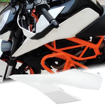 Мотоциклет гориво резервоар страничен капак панели обтекател обтекател тяло рамка инжекция за KTM Duke 390 2017 18 2019 2020 2021 2022 въглерод