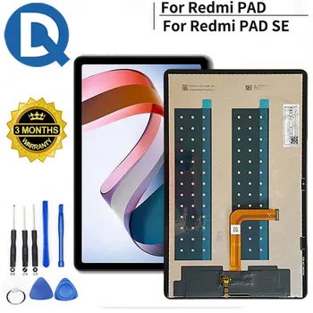  QD 100% фабричен оригинален LCD за Redmi Pad / Redmi Pad SE дисплей, сензорен екран за подмяна на дигитайзер