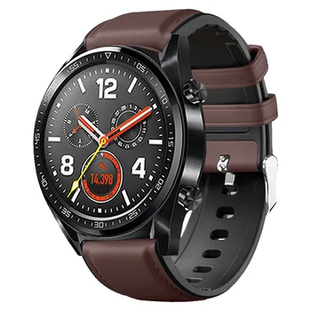 Силиконова каишка от естествена кожа за Ticwatch Pro 3 GPS лента за Ticwatch Pro X 4G / LTE 2020 GTX E2 S2 S гривна 22mm Watchband