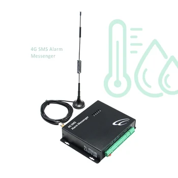 4G SMS Alarm Messenger монитор за температура и влажност рекордер за интелигентна ферма