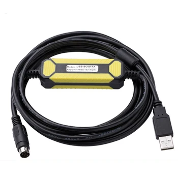 Линия за изтегляне на комуникационни данни - USB-SC09-FX Индикаторна светлина Магнитен пръстен с анти-смущения с мощност