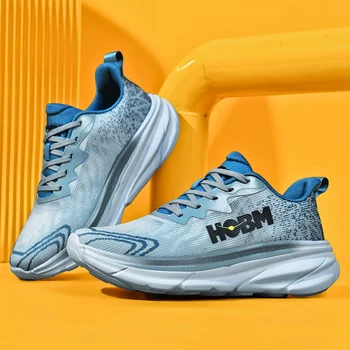 JINXUAN, нови мъжки обувки за бягане Леки шокови абсорбиращи фитнес ежедневни обувки Mesh дишаща двойка спортни обувки маратонки