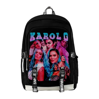 Hot Karol G раница 2023 Casual стил училище чанта жени раница мъже момичета момчета унисекс чанта чанта чанта