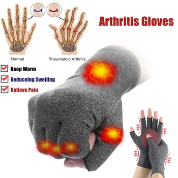 Компресия артрит ръкавици китката подкрепа присъединят т болка облекчение ръка скоба маншет антиартрит терапия компресия ръкавици