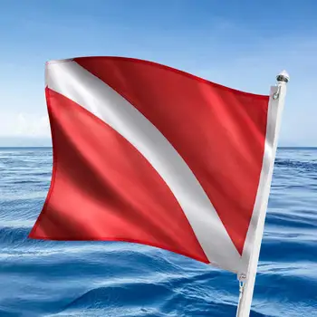 водолазен флаг за гмуркане 20