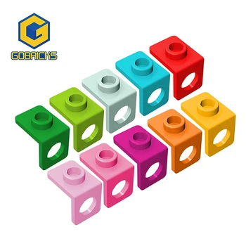 Gobricks 10PCS тухли тухли насипни модел 42446 1x1 за строителни блокове части класически марка DIY образователни части творчески играчки