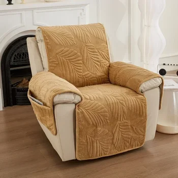 Recliner стол покритие водоустойчиви кресла Slipcover диван диван с регулируема еластична каишка мебели протектор за хол