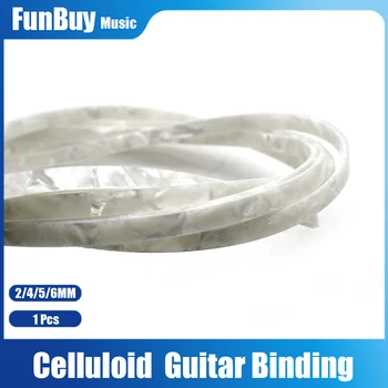 Guitar Neck Body Binding Purfling Strip For Luthier Tool 1650mm X 6mm Целулоиден акустичен класически китари Музикален инструмент