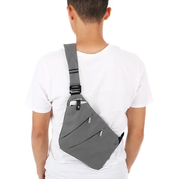 LIXADA прашка чанта гърдите раница случайни daypack рамо чанта crossbody чанта