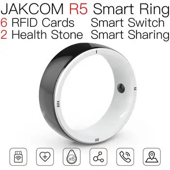 JAKCOM R5 Smart Ring по-добре от пяна бегач персонализиран отпечатан rfid ретроид 3 багрилен инжектор em4100 125 рафт притежател на етикет цена