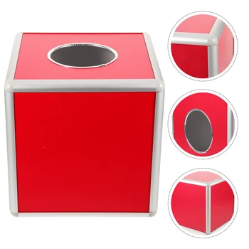 Лотария кутия квадратна томбола топка игра кутия многофункционален съхранение билет кутия карта бонус равенство кутия