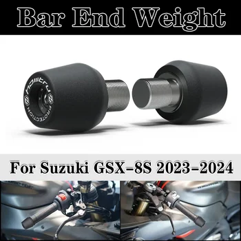 Мотоциклет дръжка бар край тегло дръжки капачка за Suzuki GSX-8S 2023-2024