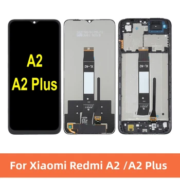 LCD дисплей сензорен екран замяна, дигитайзер монтаж, за Xiaomi Redmi A2 Plus, 6.52