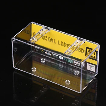 1:64 Мини размер кола модел дисплей кутия прозрачен защитен калъф акрилен прах твърда корица съхранение притежателя 9.4 * 4.5 * 4.5 см гореща продажба